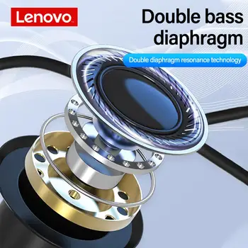 Laidinė laisvų Rankų įranga Lenovo Thinkplus 3.5 mm TW13 Stereo Bass Ausinės Ausinės Lenovo Z5 Z6 K5 Pro Zuk Z2 Xiaomi 