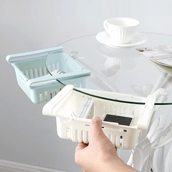 Laikymo Krepšelis Stovo Daugiafunkcinis Talpinimo Šaldytuve Lentynos Plastikinius Stalčių Skaidrių Namų Virtuvėje Saugojimo Dėžutė