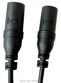 Laisvų rankų įranga Bičiulių Adapteris: PC Rankų įrangą prie Telefono Lizdo, RJ9/RJ10/RJ11 Dual 3,5 mm Adapterį, kompiuterio, ausines su mic, kad RJ9 telefono