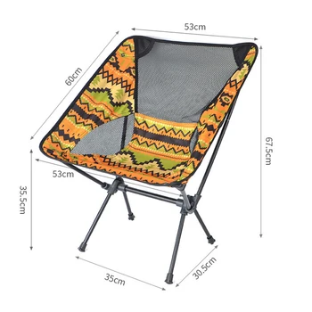 Lankstymo Stovyklavimo Kėdė su Saugojimo Krepšys Ultralight Lauko Pėsčiųjų Paplūdimio Iškylą Nešiojamų Sėdynės Žvejybos Kėdės, Baldų Priedai