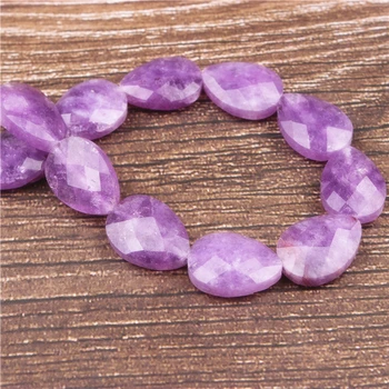 Lanli Sumažinti vandens lašas Šviesiai violetinė crystal 
