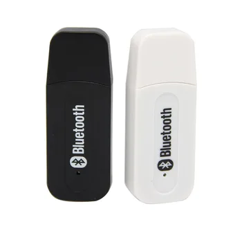 Larryjore 100vnt/Daug Bluetooth Stereo Muzikos Garso Imtuvas, A2DP Dongle Belaidžio ryšio USB Adapteris, skirtas Automobilių AUX-Mobile Phone 3.5 mm Lizdas