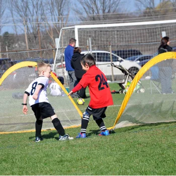 Lauko Nešiojamų Futbolo vartų tinklą Lankstymo Mokymo Tikslas Net Vaikams Žaisti Futbolą Žaislai Vaikams Studentų Futbolo Žaidimo Tikslas Žaislai