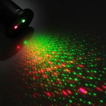 Lauko Raudonos, Žalios Dangaus Žvaigždė Lazerinio Projektoriaus Lempa Kalėdų Žvaigždėtas Dangus Lazerio Šviesa Sodo Kraštovaizdžio Dušo Šalies Disco Scenos Šviesos