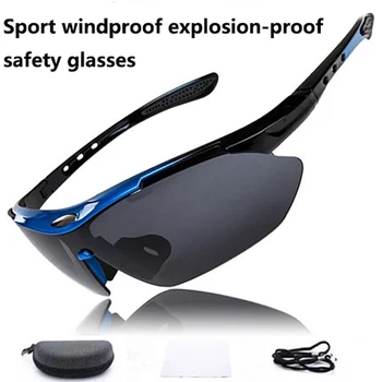 Lauko sporto profesionalus dviračių akiniai, dviračių akiniai, lauko sporto, apsauga nuo dulkių, vėjo, skaldos ir UV apsauga