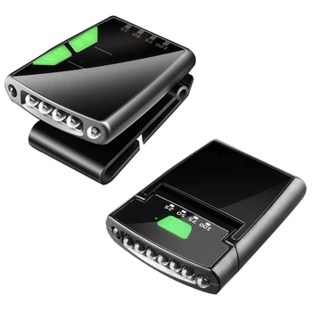 Lauko Sporto USB Įkrovimo Žibintai Naktį Žvejybos Bžūp Įrašą priekinis žibintas Įtaisą