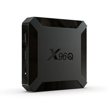 Leadcool QHDTV Originali X96Q Android 10.0 TV Box H313 Quad Core 4K 3D Set Top Box HD Media Player QHDTV Lxtream X96Q Smart TV Box