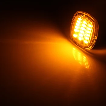 LED Automobilio Šoninis Gabaritinis Žibintas Posūkio Signalo Indikatorius Šoninės Lempos Indikatorių Auto Reikmenys Klaidų 12V Audi A3 8L A4 8D S4 B5