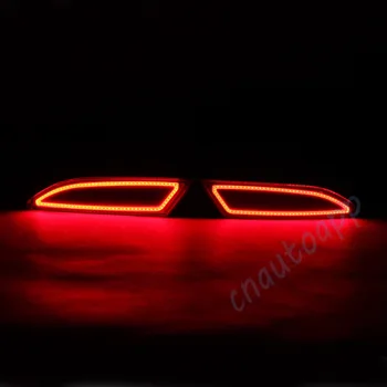 LED Galinis Bamperis įspėjamosios Lemputės, Automobilių Stabdžių Žibintas COB Veikia Šviesos Ford Focus 2012-2017 Sedanas / 2012-M. Hečbekas (Viena Pora)