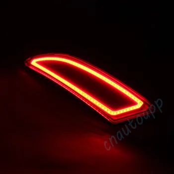 LED Galinis Bamperis įspėjamosios Lemputės, Automobilių Stabdžių Žibintas COB Veikia Šviesos Ford Focus 2012-2017 Sedanas / 2012-M. Hečbekas (Viena Pora)