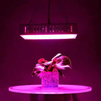 LED grow light 1500W Visą Spektrą Kambarinių augalų sėklos, daržovių bloom vaisinių augalų lempa auga palapinė patalpų augalams augti, led lempos