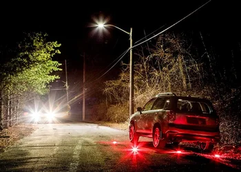 LED Kelių Raketos Mirksinti Įspėjamoji Lemputė Kelių Saugos Blyksnius Mirksinti Įspėjamoji Lemputė Pakelės Raketos Pagalbos Diską sunkvežimis Automobilio Mar