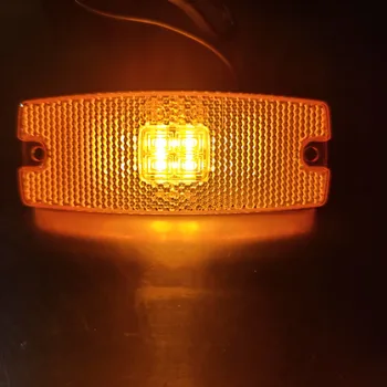 LED Priekaba Šoninis Gabaritinis Žibintas Patvirtinimo Lempos, Atšvaitai, E4 RV Dalys Kemperis Karavanas Priedai