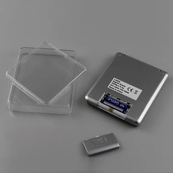 LED Skaitmeninio Svėrimo Skalės Mini Pocket Nerūdijančio Plieno Tikslumo Papuošalų Elektroninė Balanso G Svorio Aukso Kepimo naujas