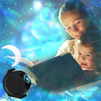 LED Star Vandenyno Bangos Projektorius Naktį Šviesos Galaxy Žvaigždėtas Dangaus Projektorius Naktį Lempos Vaikų dovanos 7.5 W, 100-240V AC