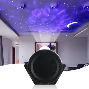 LED Star Vandenyno Bangos Projektorius Naktį Šviesos Galaxy Žvaigždėtas Dangaus Projektorius Naktį Lempos Vaikų dovanos 7.5 W, 100-240V AC