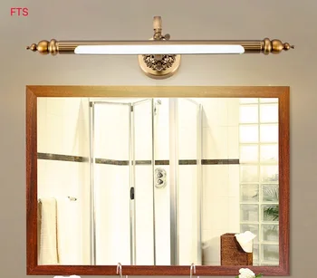 LED veidrodėliai priekinių žibintų vonios kambarys vonios kambarys ruda bronza veidrodis tapyba šviesa veidrodinė spintelė šviesos anti-rūko ir vandeniui