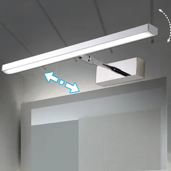 LED Veidrodėlio lemputė 6W 8W 40cm 56cm Nerūdijančio+Akrilo Modernus Dekoro Apšvietimas, Vonios kambarys Lempos Miegamasis Fojė Studijų Sconce šiltas/balta