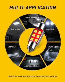 LED Vidaus reikalų Automobilių Žibintai 