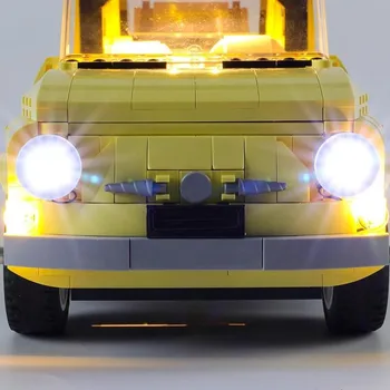 Led Šviesos Suderinama Rinkinys LEGO 10271 Pastatas, Mūrinis Priedai Pastato Sunkvežimis Automobilio Žaislai Blokų Surenkami Blokai K8F1
