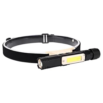 LED Žibintuvėlis Darbo Lemputė USB Mokestis Build-In Baterijos Fakelas Automobilių Remontas Lempos Kempingas Pusės Žibintas Su Magnetu Įrašą M19