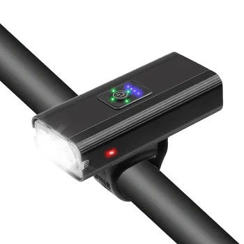 LED Žibintuvėlis Dviračio Priekinis Žibintas Rainproof USB Įkrovimo Dviračių Šviesos 2000LM Dviračių Žibintų LED 2400mAh Žibintuvėlis Dviračio Lempa