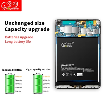 LEHEHE BN60 Baterija Xiaomi mi Trinkelėmis 4 Didelės Talpos 6010mAh Nulinio Ciklo, su nemokamu išmontavimo įrankiai