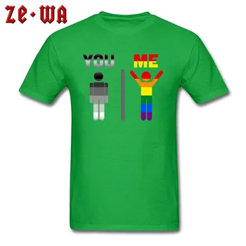 LGBT Jūs & Nuostabus Man T-shirt 