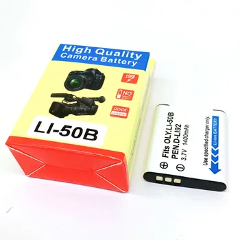 Li-50B Li50B Li 50B D-Li92 DLi92 DB-100 DB100 NP-150 NP150 Baterija Olympus u6010 u6020 