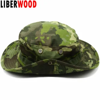 LIBERWOOD Taktinis skrybėlę Boonie hat bžūp Wargame,Sportui,žvejybos,Medžioklės Multicam Airsoft Snaiperis bžūp Vyrų kibirą skrybėlės nuo Saulės Skrybėlę