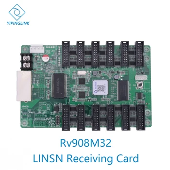 LINSN RV908 RV908M32 spalvotas LED ekranas, kontrolės kortelės LED gauna kortelę, vaizdo siena valdytojas dirbti su Linsn TS802D siuntėjas