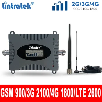 Lintratek 2G/3G/4G Signalas Repeate Automobilio antenos 900 1800 UMTS 2100 Korinio Automobilių Stiprintuvas GSM, DCS WCDMA LTE 2600Mhz Automobilinis Stiprintuvas