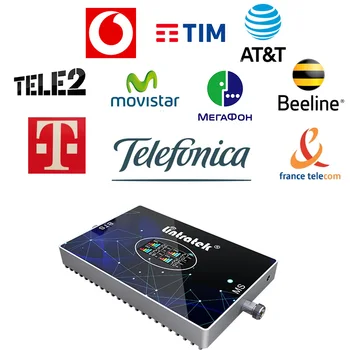 Lintratek AGC 2G 3G 4G Signalo Kartotuvų 850 900 1800 2100 Korinio ryšio Stiprintuvas GSM UMTS 850Mhz LTE Tinklo Stiprintuvo Keturių Dažnių Juosta 5