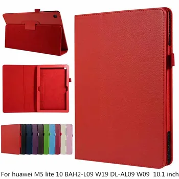 Litchi PU Odos Atveju Huawei MediaPad M5 Lite BAH2-L09 W19 10.1