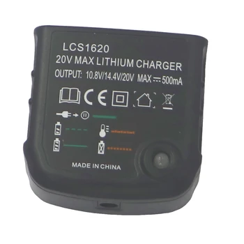 Ličio Baterijos kroviklis LCS1620 Black Decker 20V li-ion baterija LBXR20 LBXR20-OPE LB20 LBX20 LBX4020 LB2X4020 LB2X3020-OPE