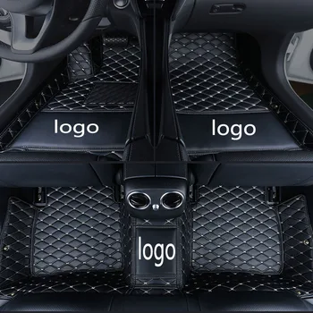 Logotipą tinka automobilio grindų kilimėliai 