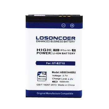 LOSONCOER 1650mAh AB803446BU Baterija Samsung GT-B2710 Xcover Baterija