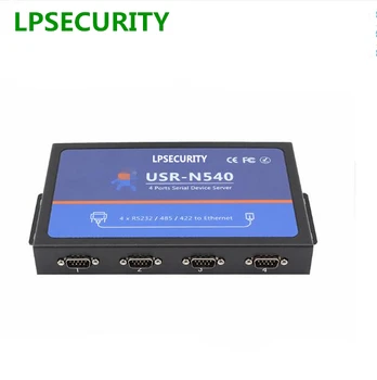 LPSECURITY USR-N540 4 uostų Serijos Prietaisą, Serveriai, Serial RS232 485 422 prie Ethernet Converter modulis valdytojas