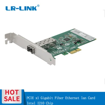 LR-LINK 6230PF-SFP PCI-e PCI Express Gigabit Ethernet Kortele Skaidulų Optinio Tinklo Adapteris 1000Mb Intel I210 Nic