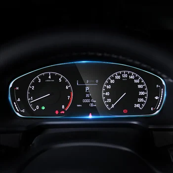 Lsrtw2017 lcd tpu automobilio prietaisų skydelio ekrano apsauginės plėvelės honda accord 10 2018 2019 2020 2021 lipdukas anti-scratch priemonė