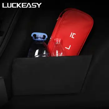 LUCKEASY Interjero keitimo reikmenys Tesla model 3 2017-2020 Saugojimo skaidinį, į automobilio kairės pusės galinį kamieno