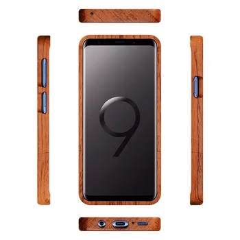 LYBALL natūralaus Medžio, Telefono dėklas, skirtas Samsung Galaxy S20+ Natūralaus Bambuko Medinės Sunku Padengti S8 S9+ S10 S20 Plus Pastaba 8 9 10