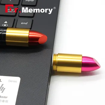 Lūpų dažai Modelis Usb Flash Drive 64GB Asmeninį Pendrive 4GB Lūpų Memory Stick 8GB 16GB 32GB Flash 
