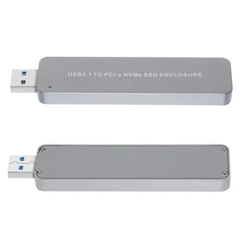 M. 2 SSD Atveju NVME Aptvarą NVME PCIE NGFF M Klavišą SSD Diskas SSD Kietąjį Diską Atvejų M. 2 USB Su Laidu