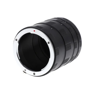 Macro Extension Tube Žiedai Nustatyti Rankinį Fokusavimą Sony E Mount NEX Fotoaparatą A7 A5100