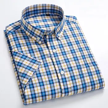 MACROSEA vyriški Laisvalaikio Marškinėliai Laisvalaikio Projekto Pledas Aukštos Kokybės vyriški Socialinės Marškinėliai Medvilnės, trumpomis Rankovėmis vyriški Marškiniai, BLN