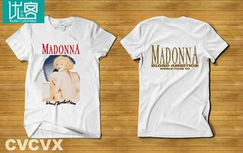 Madona Blonde Ambition World Tour Vintage Marškinėliai Limited Edition Sz Jav