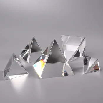 Mados Energijos Gijimas Mažas Feng Shui Egiptas Egipto Crystal Clear Piramidės Ornamentu Namų Dekoro Kambarį Apdaila