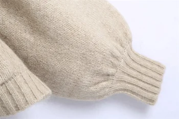 Mados Moterų susagstomi megztiniai Megztinis 2020 Naują pavasario Rudens Slim Ponios Megztas Megztinis Moteriška Atsitiktinis V-kaklo, Megztiniai Femme Viršūnės