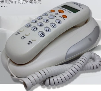 Mados Office Viešbutis Fiksuotojo ryšio Telefono sieniniai naktiniai Mini Siena Telefonas 6 spalvų